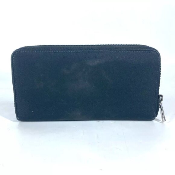 Dior KAWS collaboration Zip Around Long Wallet Long Wallet Nylon Black/pink - Picture 3 of 16